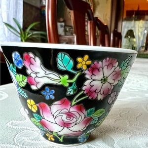 Floral Jingdezhen Porcelain tea cup.
